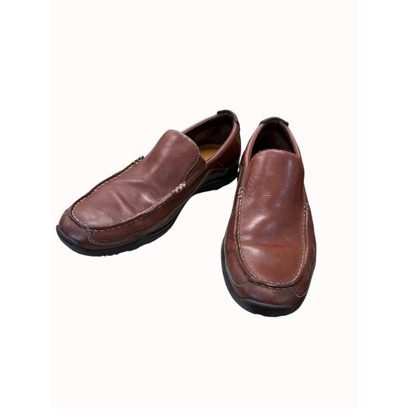 Cole Haan Nike Air men’s brown leather loafer shoes size 8.5M SKU 5233 main image 3